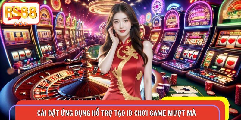 Cài đặt ứng dụng hỗ trợ việc tạo ID chơi game mượt mà