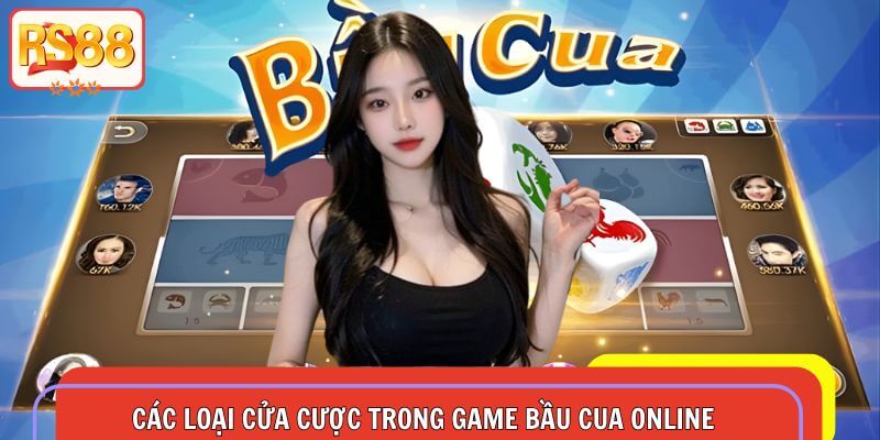 Điểm danh các cửa cược trong game bầu cua trực tuyến